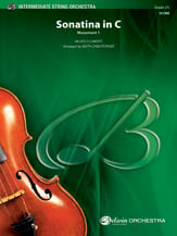 Sonatina in C Orchestra sheet music cover